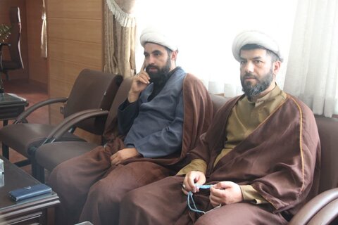 تصاویر / دیدار مدیر ومعاونین مرکز مدیریت حوزه علمیه استان قزوین با مدیر کل دادگستری استان قزوین