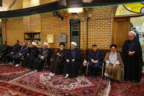 تصاویر | مراسم گرامیداشت شهدای هفت تیر در مسجد مقبره  تبریز