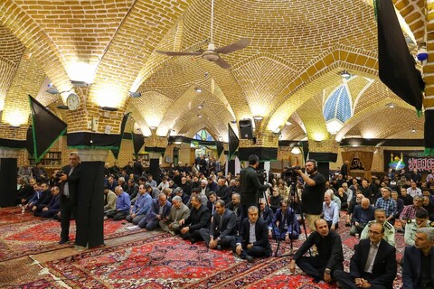 تصاویر | مراسم گرامیداشت شهدای هفت تیر در مسجد مقبره  تبریز