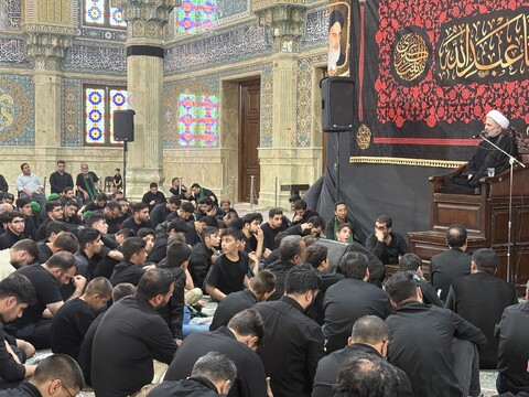 تصاویر / مراسم عزاداری دهه اول ماه محرم در هیئت کف العباس قم