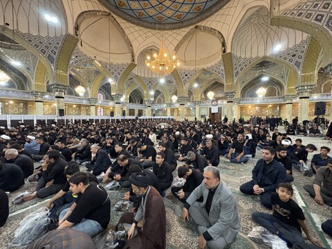 تصاویر / مراسم عزاداری دهه اول ماه محرم در هیئت کف العباس قم