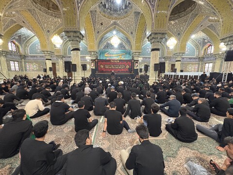 تصاویر / مراسم عزاداری دهه اول ماه محرم در هیئت کف العباس قم