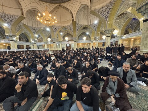 تصاویر / مراسم عزاداری دهه اول ماه محرم در هیئت کف العباس قم