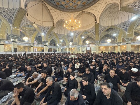 تصاویر / مراسم عزاداری دهه اول ماه محرم در هیئت کف العباس قم