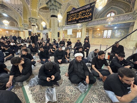 تصاویر / مراسم عزاداری دهه اول ماه محرم در هیئت کف العباس قم