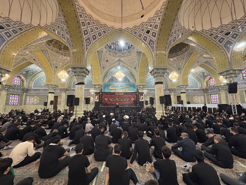 تصاویر / مراسم عزاداری دهه اول ماه محرم در هیئت کف العباس قم