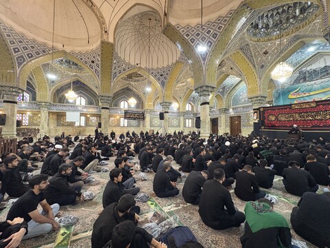 تصاویر / مراسم عزاداری دهه اول ماه محرم در هیئت کف العباس قم