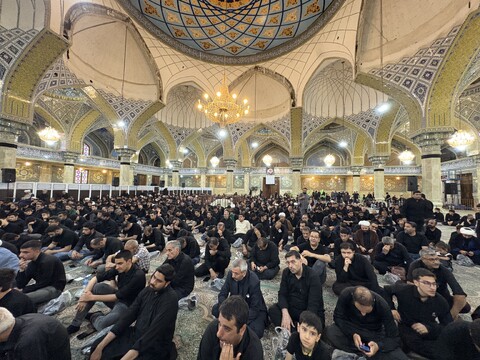 تصاویر / مراسم عزاداری دهه اول ماه محرم در هیئت کف العباس قم