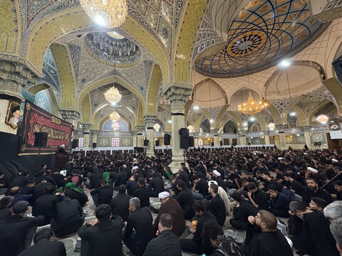 تصاویر / مراسم عزاداری دهه اول ماه محرم در هیئت کف العباس قم