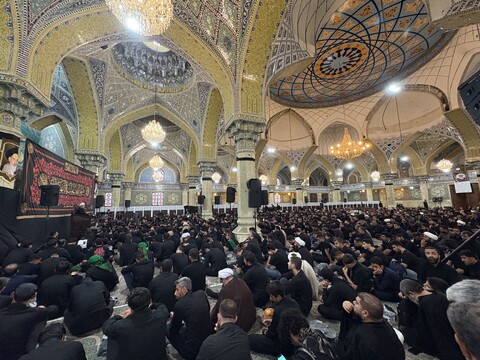 تصاویر / مراسم عزاداری دهه اول ماه محرم در هیئت کف العباس قم