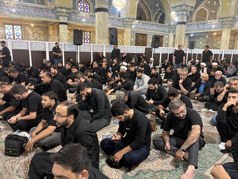 تصاویر / مراسم عزاداری دهه اول ماه محرم در هیئت کف العباس قم