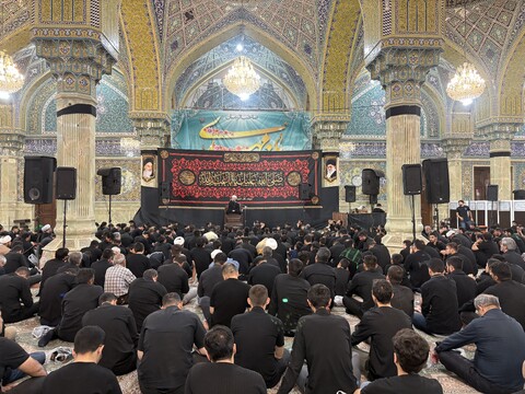 تصاویر / مراسم عزاداری دهه اول ماه محرم در هیئت کف العباس قم