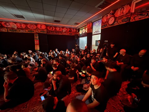 تصاویر / مراسم عزاداری دهه اول ماه محرم در هیئت موج الحسین قم