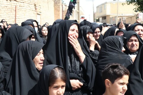 تصاویر / تشییع پیکر سردار شهید غلامرضا سوادکوهی در فریدن اصفهان