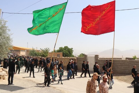 تصاویر / تشییع پیکر سردار شهید غلامرضا سوادکوهی در فریدن اصفهان