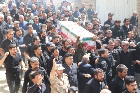 تصاویر / تشییع پیکر سردار شهید غلامرضا سوادکوهی در فریدن اصفهان