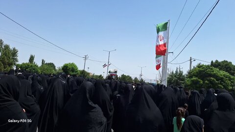 تصاویر/مراسم تشییع شهید مرتضی شفیعی در زرندیه