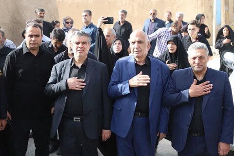 تصاویر/تشییع پیکر شهید مهدی صارم‌پور در اراک