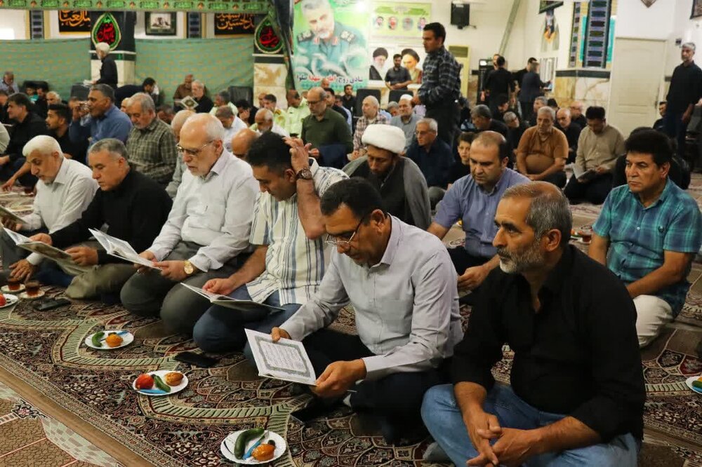 مراسم بزرگداشت طلبه شهید ابوالفضل نیازمند در شهر گنبد کاووس