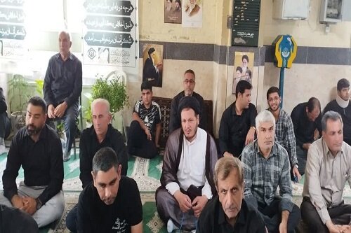 برگزاری مراسم باشکوه تجلیل از شهدای حمله صهیونیست‌ها در شهرستان صحنه+عکس