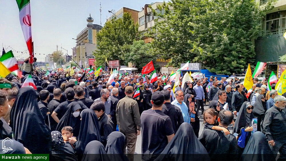 تصاویر/ تشییع پیکر مطهر شهدای حملات اسرائیل به تهران