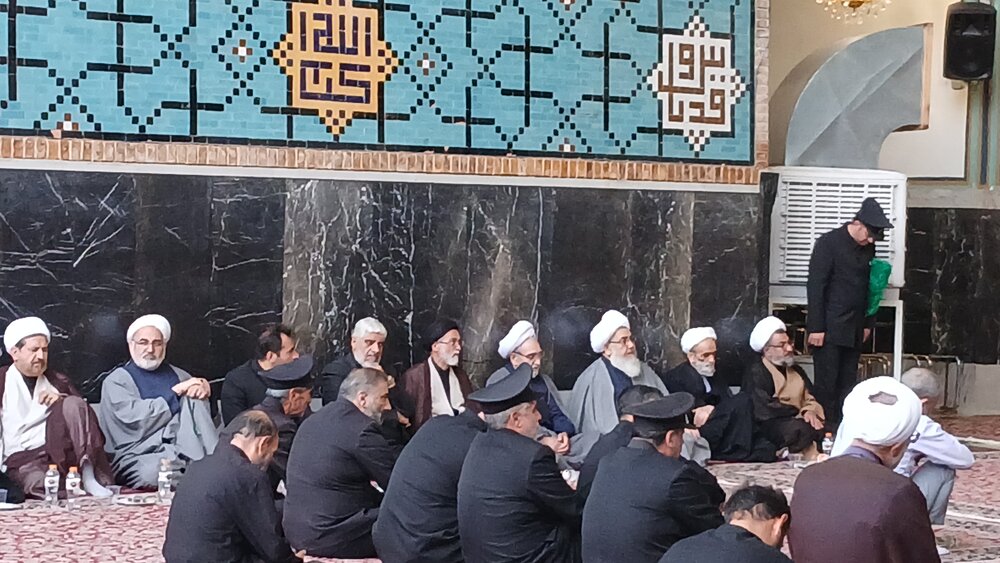 مراسم بزرگداشت شهدای هفتم تیر و بزرگداشت فرماندهان شهید ودانشمندان هسته ای شهید حملات اخیر رژیم صهیونیستی در حرم مطهر رضوی