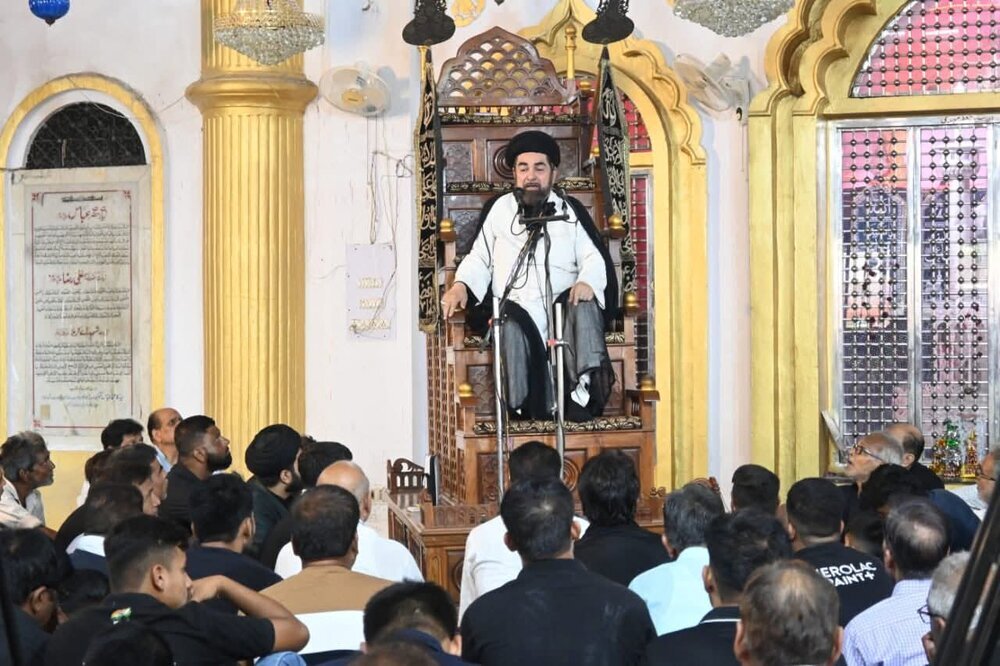 हुसैनी सिवाय खुदा के किसी ताक़त के आगे सिर नहीं झुकाते।मौलाना कल्बे जवाद नक़वी