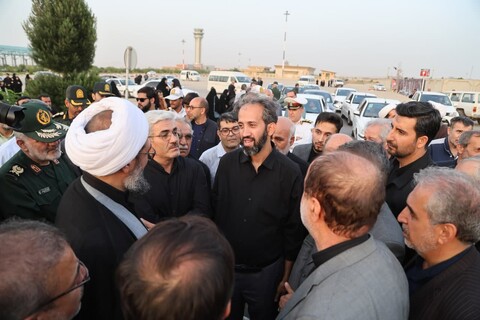 تصاویر /  استقبال از پیکر مطهر سپهبد شهید علی شادمانی در همدان