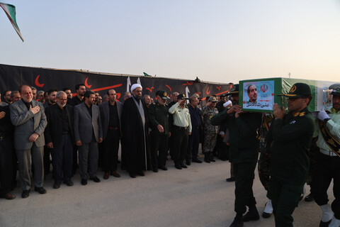 تصاویر /  استقبال از پیکر مطهر سپهبد شهید علی شادمانی در همدان