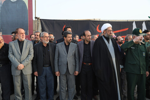 تصاویر /  استقبال از پیکر مطهر سپهبد شهید علی شادمانی در همدان