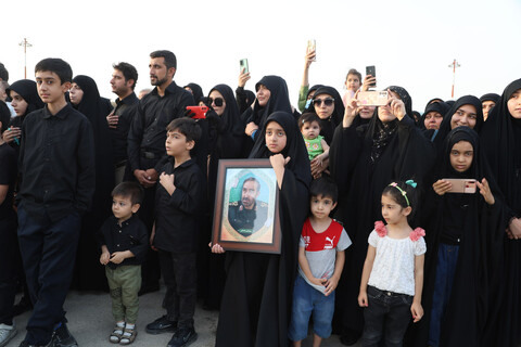 تصاویر /  استقبال از پیکر مطهر سپهبد شهید علی شادمانی در همدان