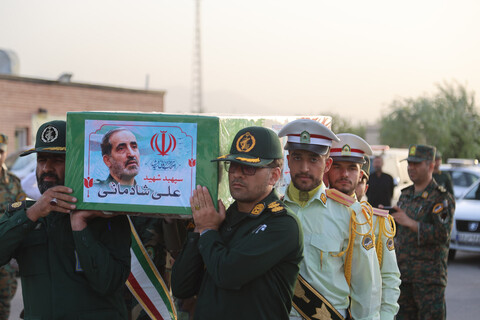تصاویر /  استقبال از پیکر مطهر سپهبد شهید علی شادمانی در همدان