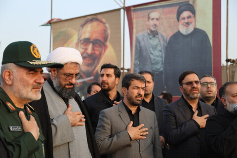 تصاویر /  استقبال از پیکر مطهر سپهبد شهید علی شادمانی در همدان