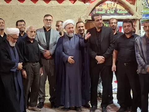 تصاویر/ گشایش نمايشگاه خيمه گاه عشق در آران وبیدگل