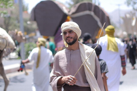 تصاویر| حرکت نمادین کاروان نینوا در بیرجند