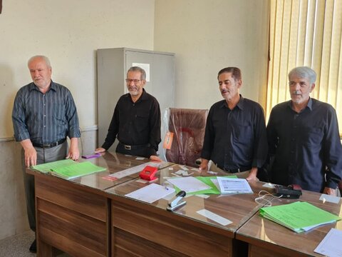 حوزه / دیدار امام جمعه شهرستان بویین زهرا با مسئولین دستگاه قضایی بویین زهرا