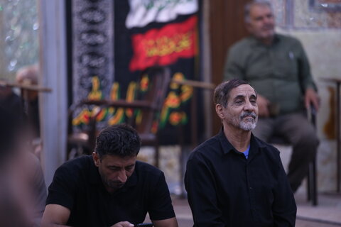 تصاویر/ عزاداری شب سوم در حرم مطهر سیدعلاالدین حسین(ع)