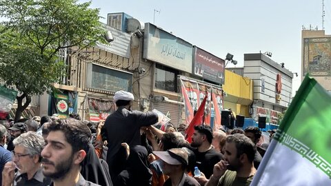 تشییع میلیونی شهدا در تهران