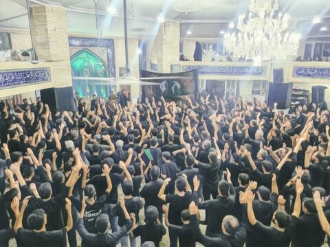 عزاداری هیئت حسینی کوچه بیوک یزد