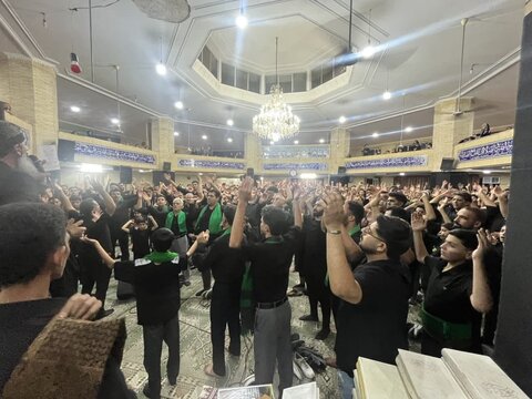 عزاداری هیئت حسینی کوچه بیوک یزد