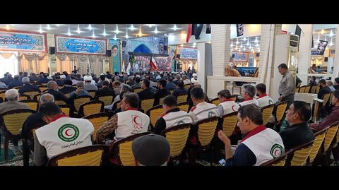 تصاویر/ مراسم گرامیداشت شهدای جنگ تحمیلی رژیم صهیونیستی به خاک ایران در مصلای بوشهر