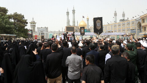 تصاویر/ آئین تشییع و تدفین پیکر مطهر قاضی شهید حاج علی قناعت کار