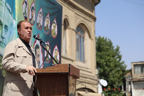 تصاویر / تشییع باشکوه پیکر مطهر شهید شادمانی در همدان