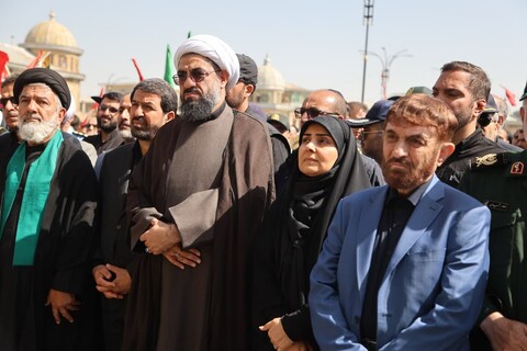 تصاویر / تشییع باشکوه پیکر مطهر شهید شادمانی در همدان