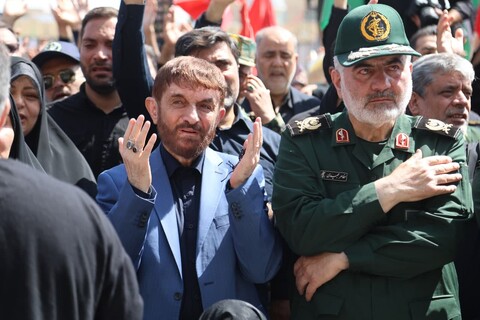 تصاویر / تشییع باشکوه پیکر مطهر شهید شادمانی در همدان