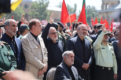 تصاویر / تشییع باشکوه پیکر مطهر شهید شادمانی در همدان