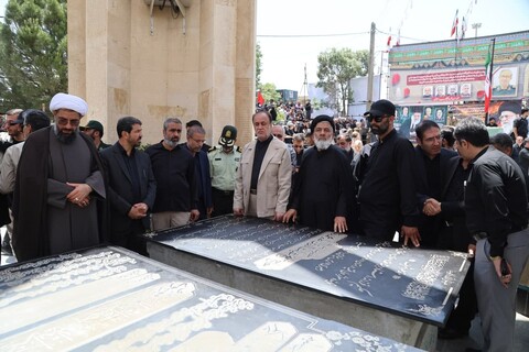 تصاویر / تشییع باشکوه پیکر مطهر شهید شادمانی در همدان