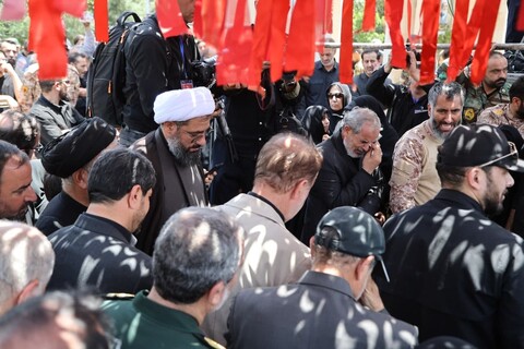 تصاویر / تشییع باشکوه پیکر مطهر شهید شادمانی در همدان