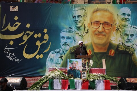 تصاویر / تشییع باشکوه پیکر مطهر شهید شادمانی در همدان