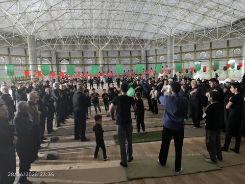 تصاویر/ مراسم عزاداری امام حسین (ع) در ماکو